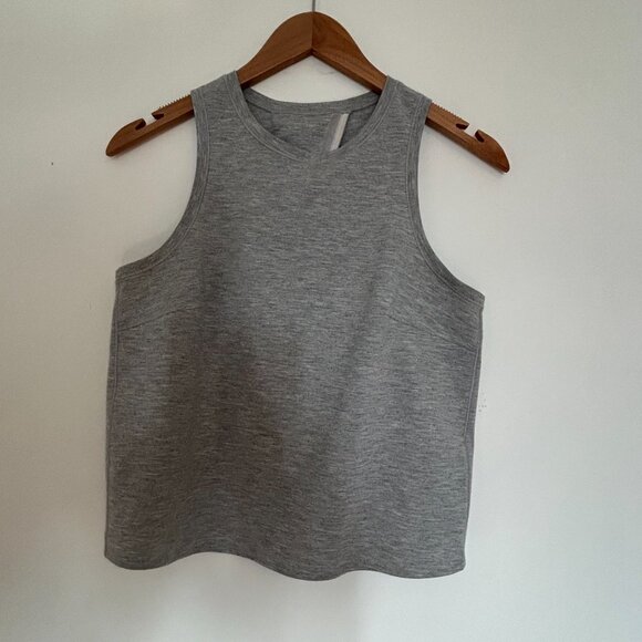 Lululemon Minimal Tank Heathered Power Grey Size 8 - Picture 3 of 9